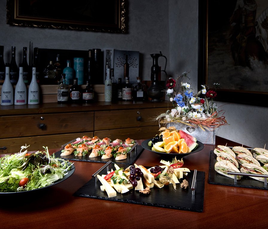 Catering at Chateau Orlice