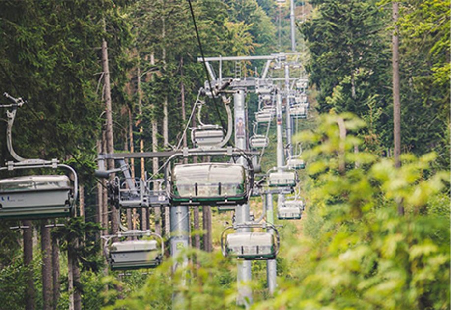 Cableway to Beech Mountain