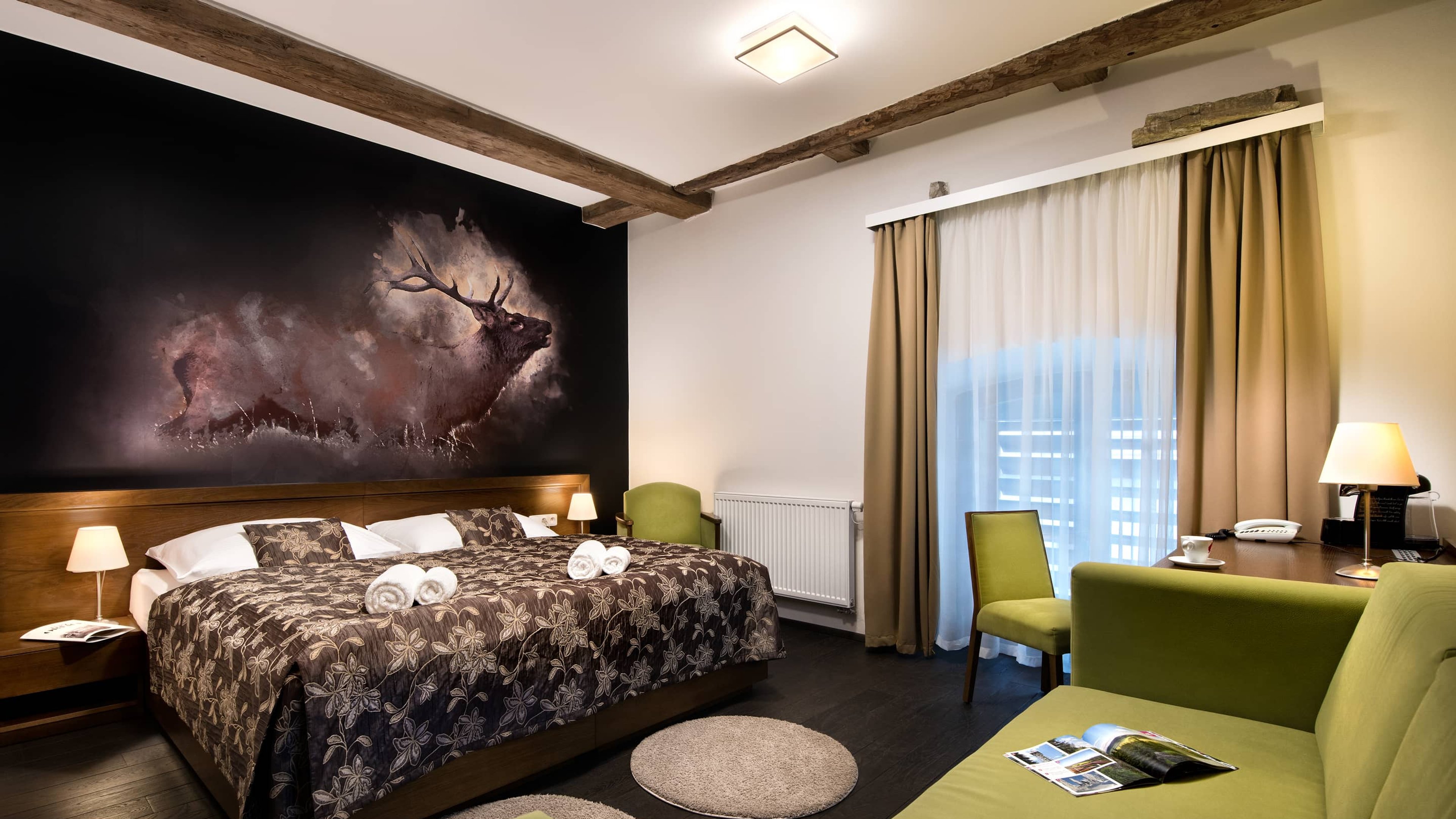 Pokoj číslo 317 v hotelu Chateau Orlice