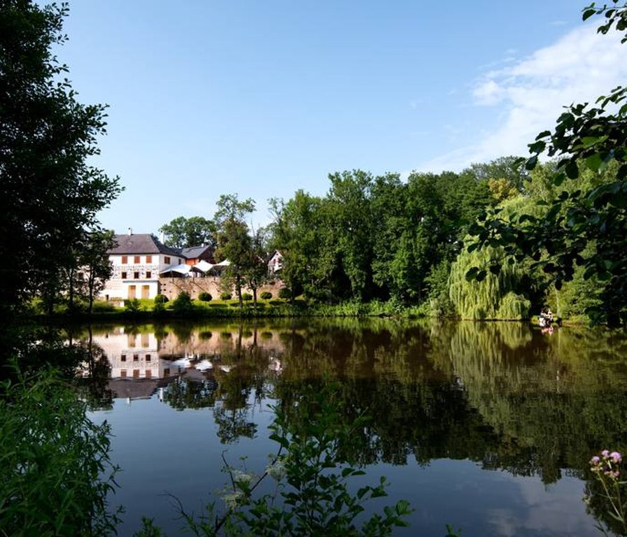 Pond at Chateau Orlice