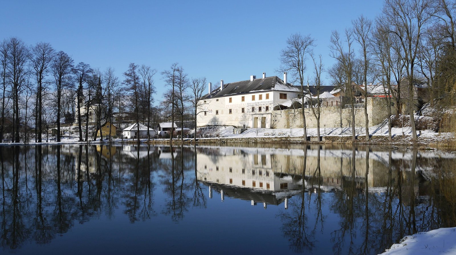 Hotel Chateau Orlice v zimě