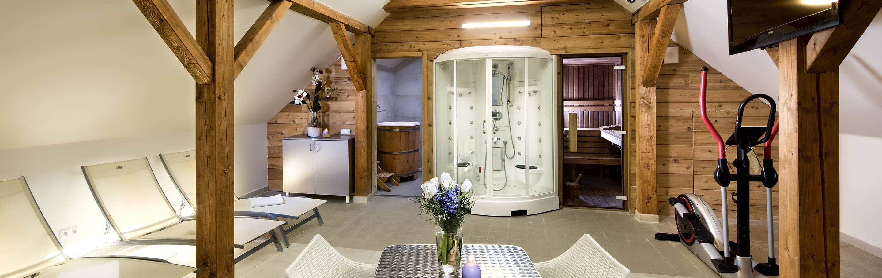 Relaxation zone at Chateau Orlice