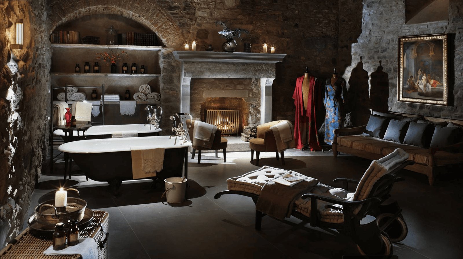 Žena, která si užívá spa proceduru